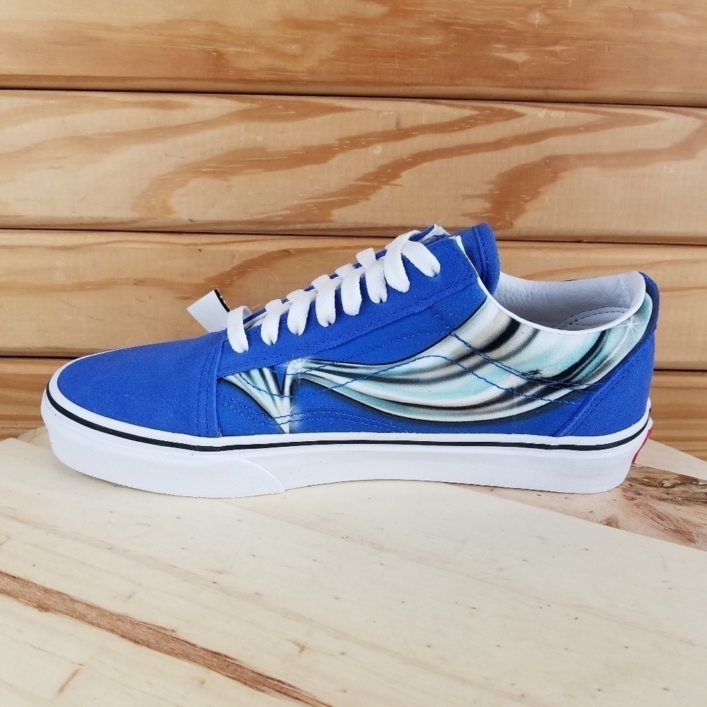 Vans Unisex Off The Wall 508731 Blue Casual Sneakers Shoes Size M6.5 W8 NEW - Picture 9 of 11